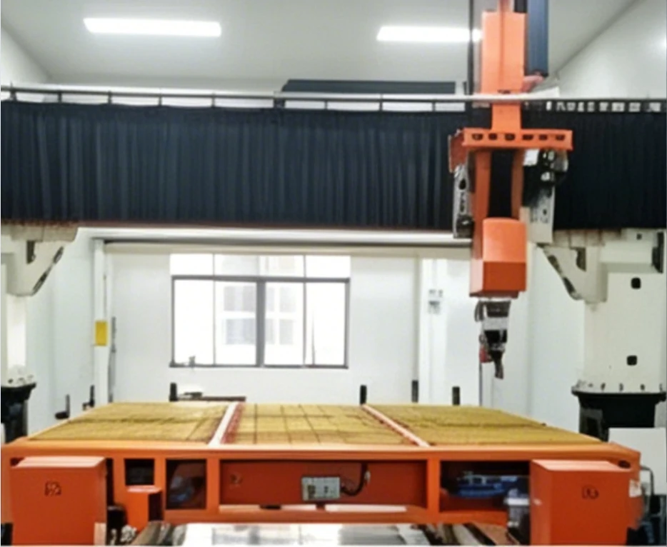 CO2 3D 5-Axis Laser Cutting Machine Cutting