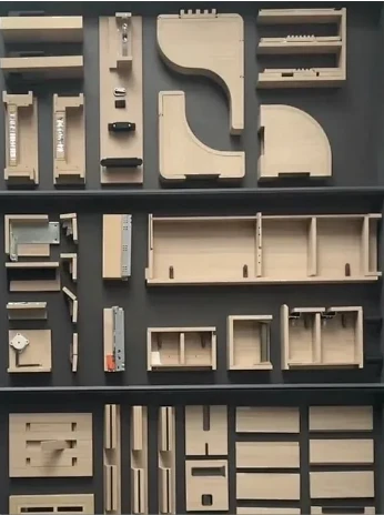 CO2 3D Five-Axis Laser Cutting Machine Wood and decorative panel profiling