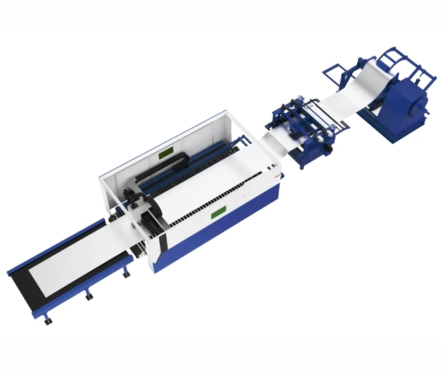 Coil-Fed Fiber Laser Cutting Machine Customized