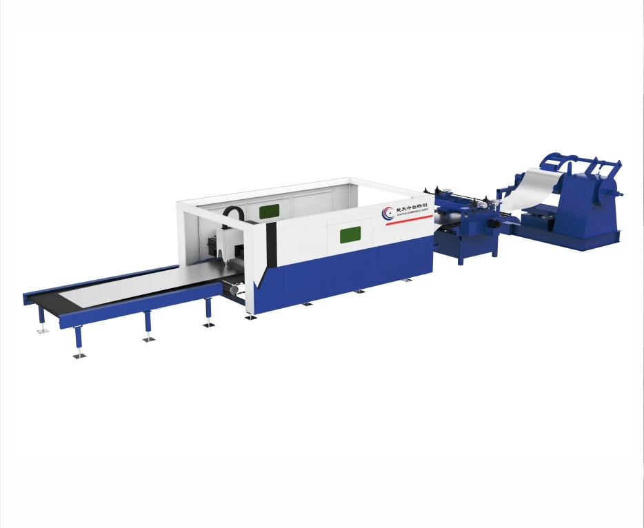 Coil-Fed Fiber Laser Cutting Machine