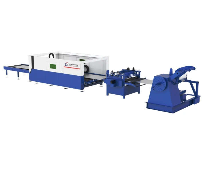 Coil-Fed Fiber Laser Cutting Machine