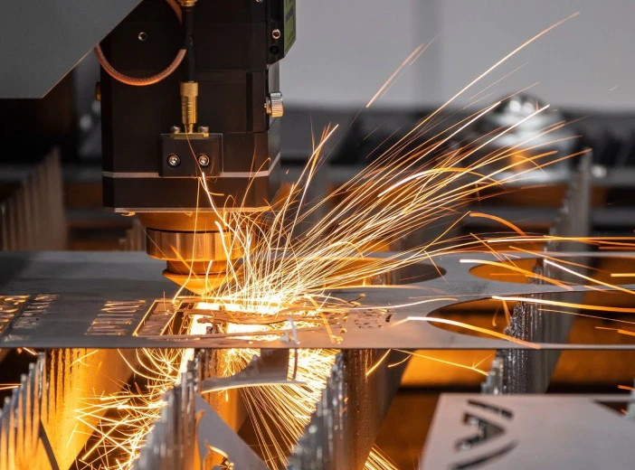 Flat Fiber Laser Cutting Machine