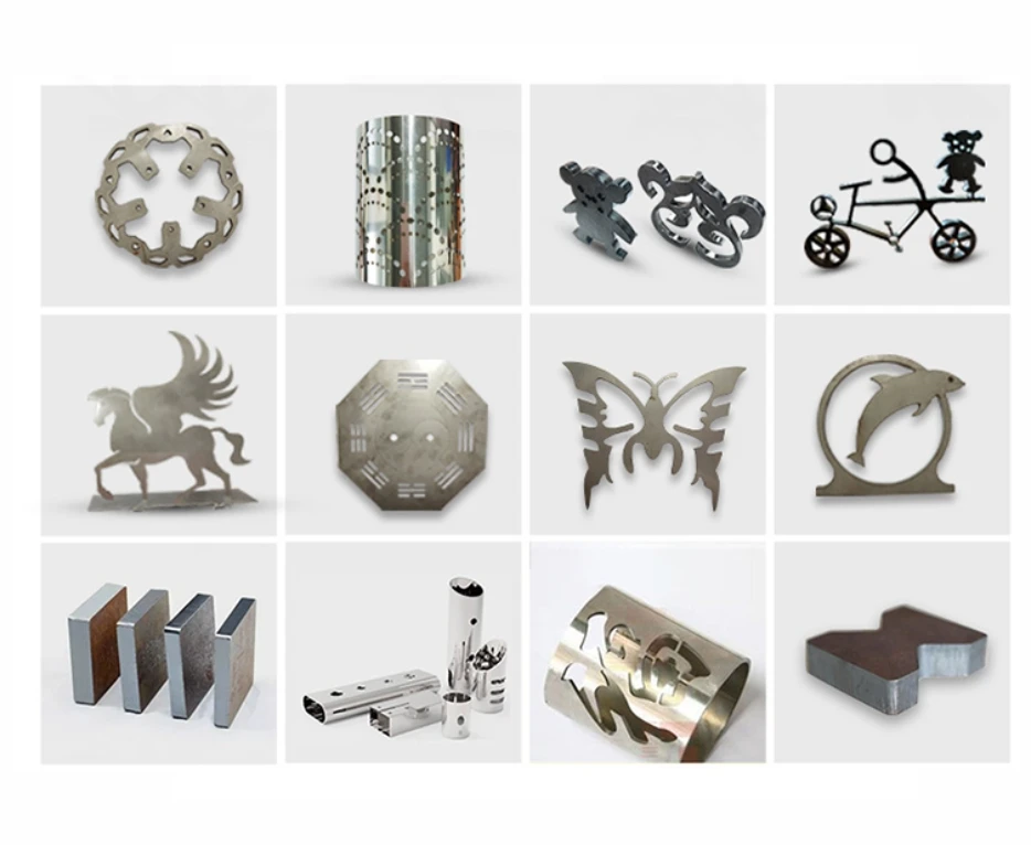 Flat fiber Laser Cutting Machine Sample