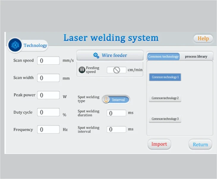 Handle Laser Welding Machine Welding system