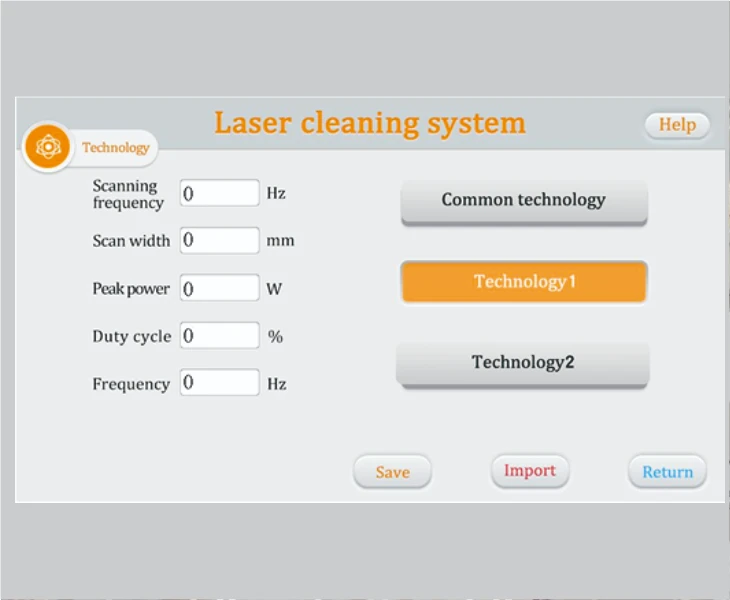 Handle Laser Welding Machine cleaning system