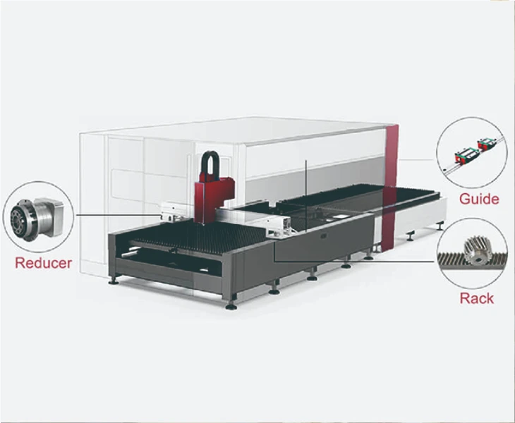 High Power Fiber Laser Cutting Machine