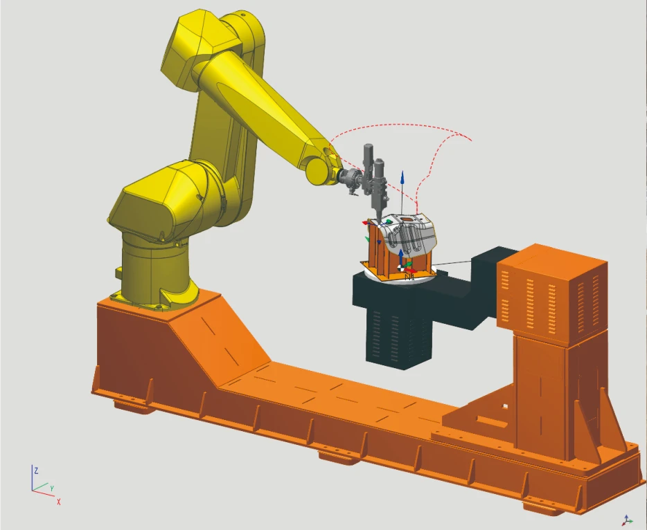 Robotic 3D Laser Cutting Machine