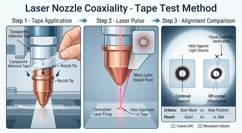 Concentricity Tape Test Method