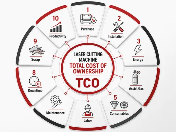 Laser Cutting Machine Total Cost of Overview