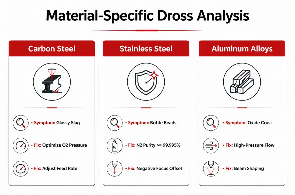 Material-Specific Dross Analysis & Diagnostics