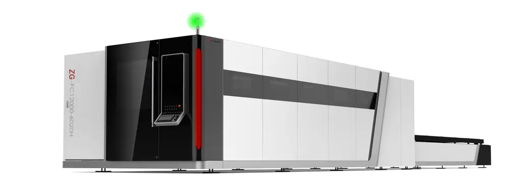 high power exchange table laser cutting machine for flate metal