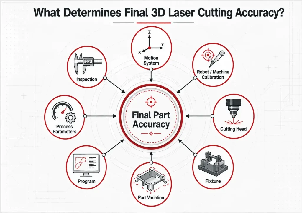 What Determines Final 3D Laser Cutting Accuracy
